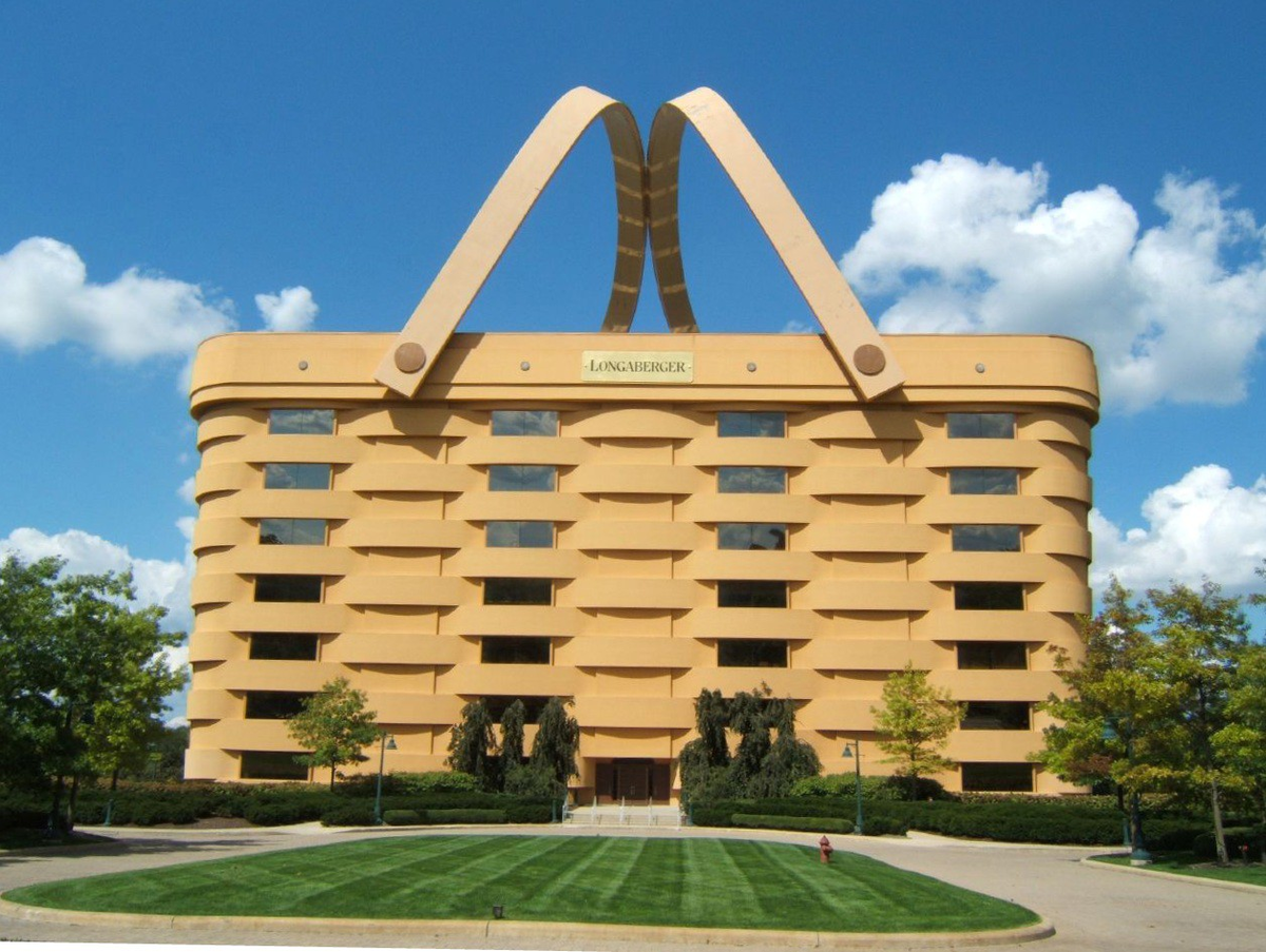 Здание корзина штат Огайо США. Здание-корзина (the Basket building), Огайо, США. Дом-корзина (Ньюарк, штат Огайо, США). Дом корзина штат Огайо.