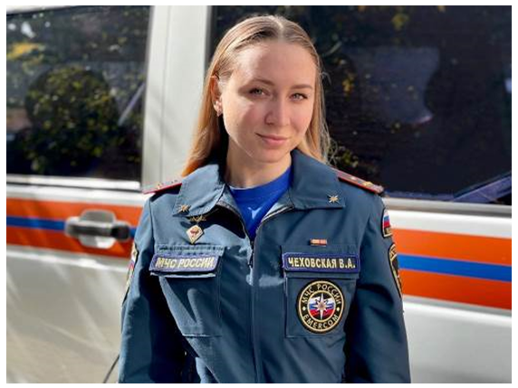 Виктория Чеховская, эксперт сектора судебных экспертиз испытательной пожарной лаборатории