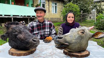 Суп из Говяжьей Головы! Национальное Азербайджанское блюдо ХАШ!