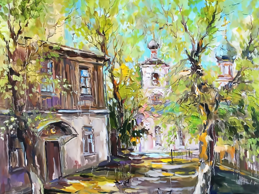 Анна Чарина, " Городские пейзажи" 