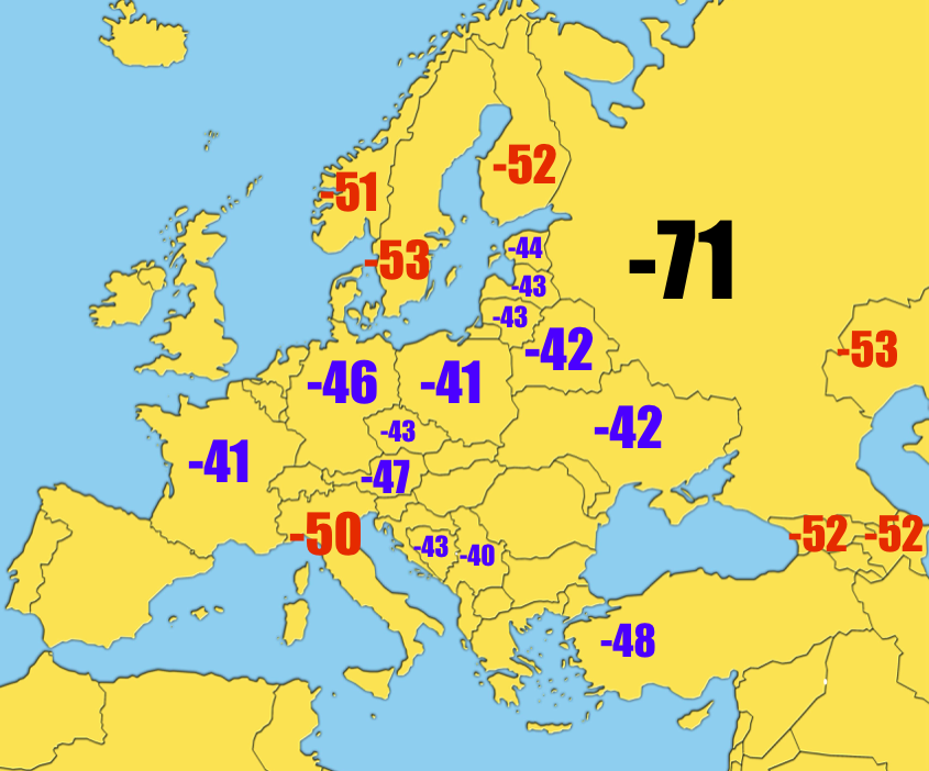 Средняя температура европы. Карта Европы но страны разного цвета. Карта Европы но страны разного цвета темные с названием столиц.
