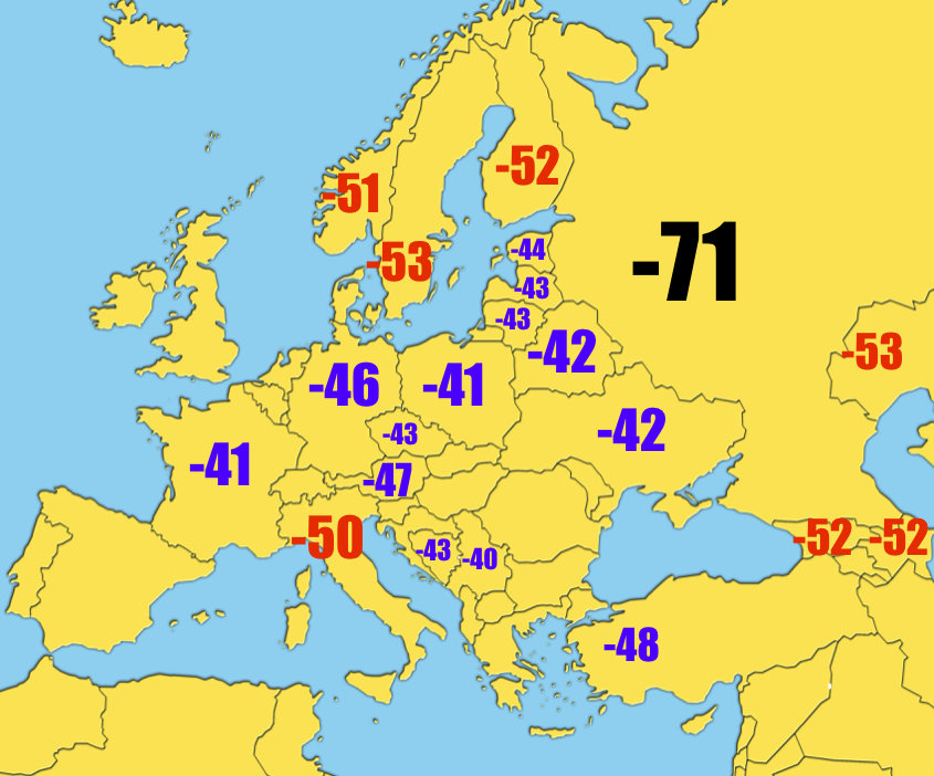 Какая бывает европа