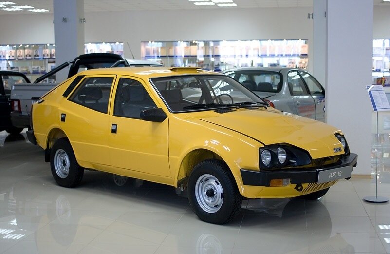 ИЖ 19 в музее завода  