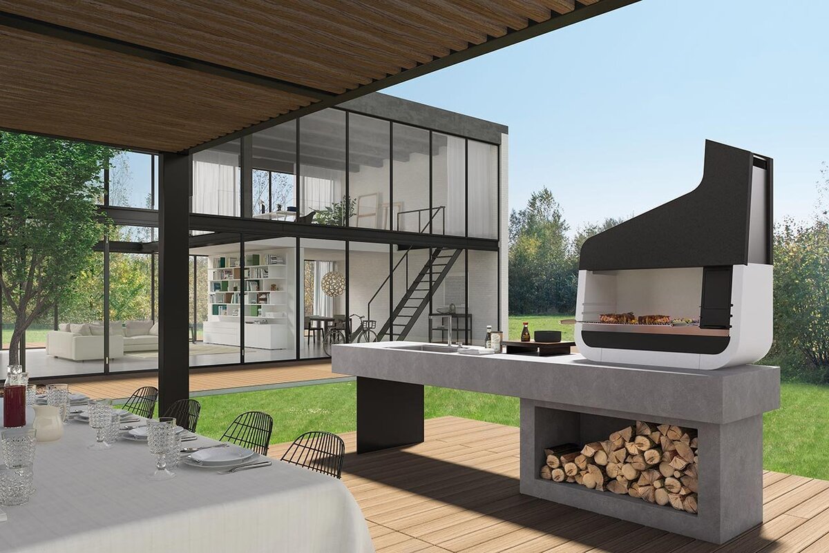 Современный мангал