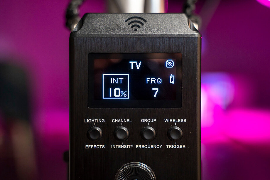 На борту Aputure LS 600d 8 встроенных световых эффектов