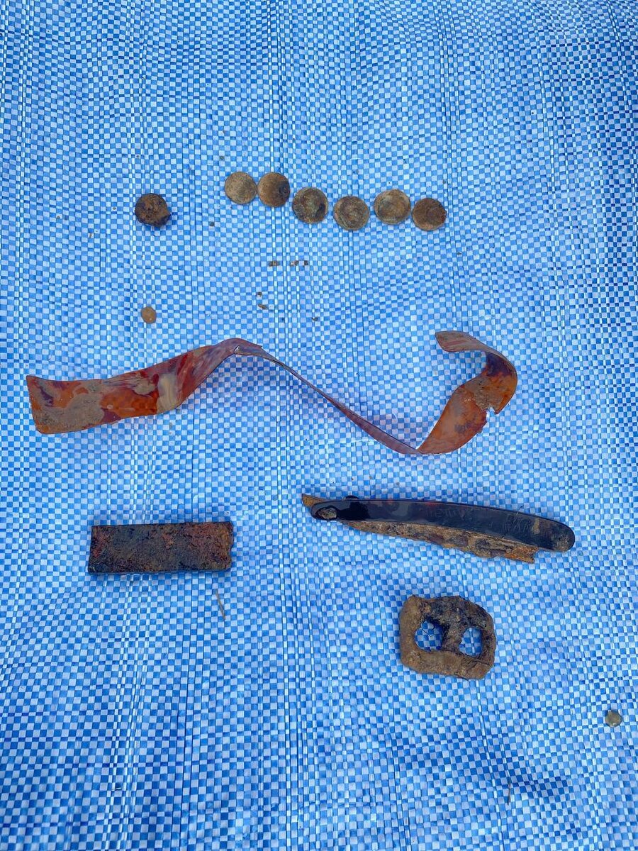 Личные вещи бойцов