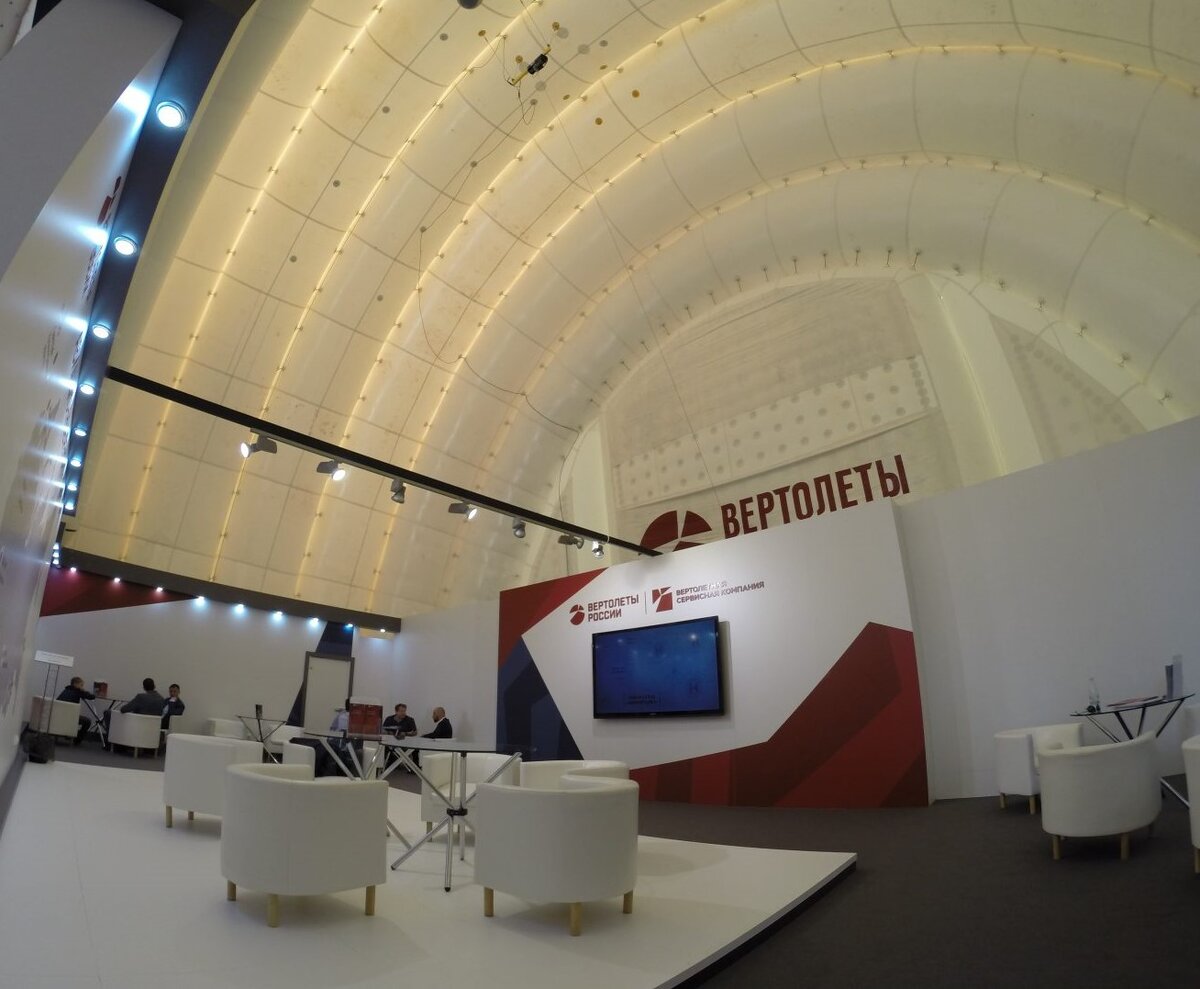 Пневмоангар для "Вертолеты России"