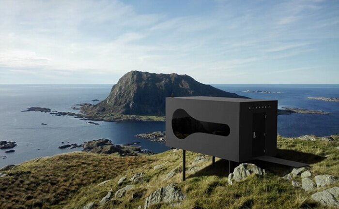 Номера-«скворечники», в которых можно жить с комфортом и бесконечно любоваться удивительными норвежскими ландшафтами (Birdbox). | Фото: globetrender.com.