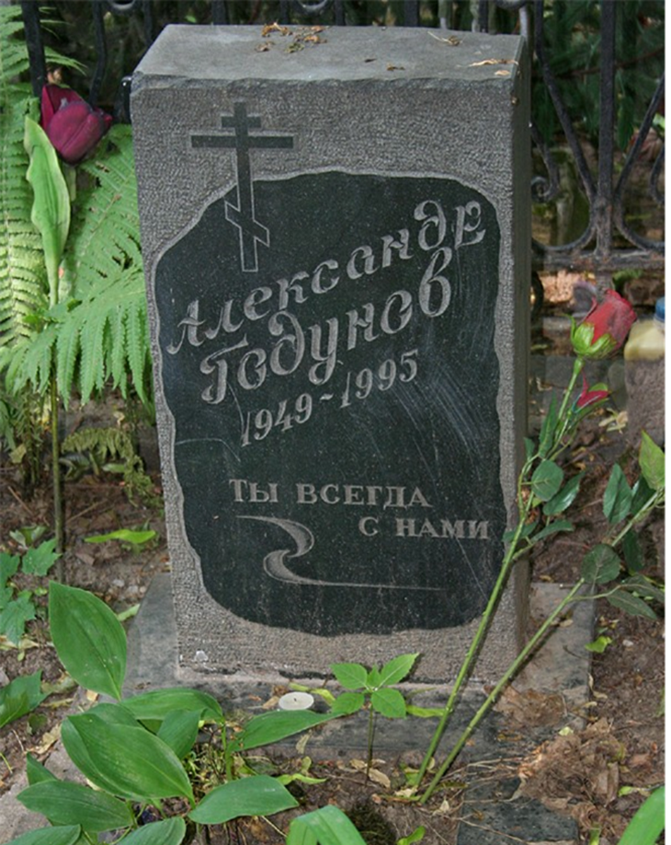 Годунов похоронен