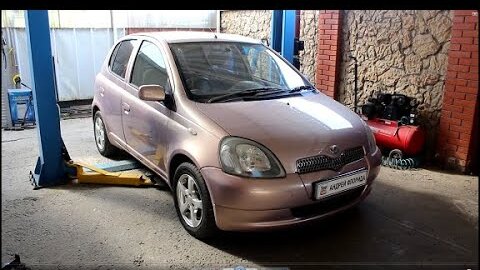 Замена задней ступицы( Тойота Ярис, Тойота Витц, Toyota Yaris, Toyota Vitz