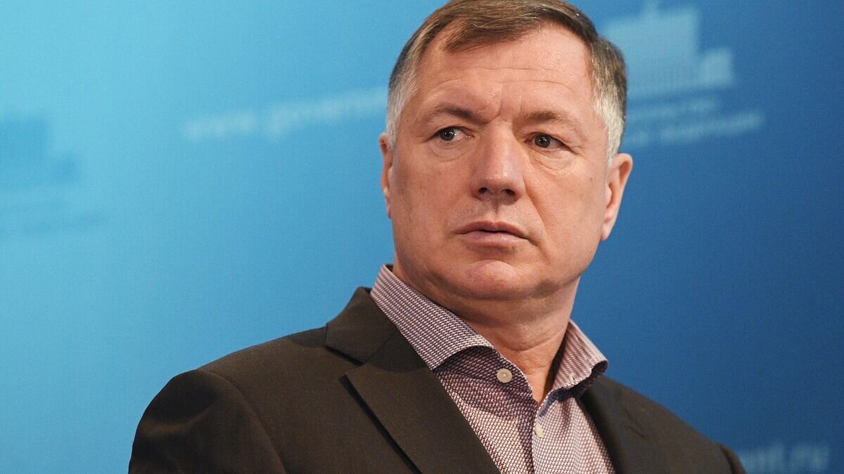    Брифинг вице-премьера РФ М. Хуснуллина© РИА Новости / Алексей Майшев