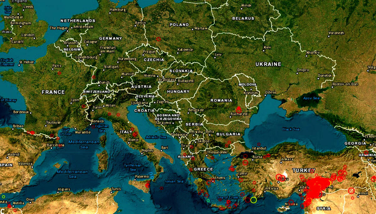 Землетрясение в Турции 2023 на карте. Землетрясение в Турции на карте. Европейская часть Турции.