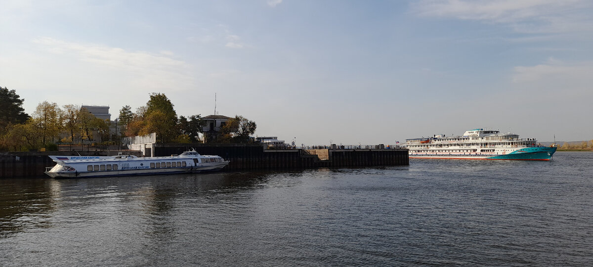 На речном вокзале Казани 