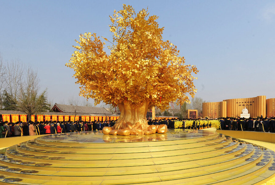 Golden tree