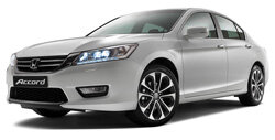 популярен во всем мире. Современный дизайн и хорошие динамические характеристики - вот составляющие этой машины, которые следуют за ней из поколения в поколение. У дилеров Accord предлагается в следующих комплектациях:

Elegance
Sport
Executive
Premium