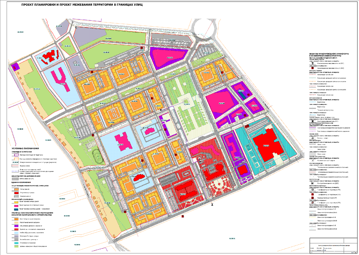 Примерно вот так выглядит проект межевания территории)