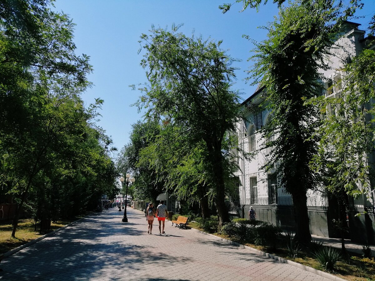 аллея к морю