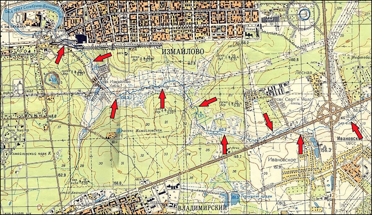 Карта москвы измайловская площадь