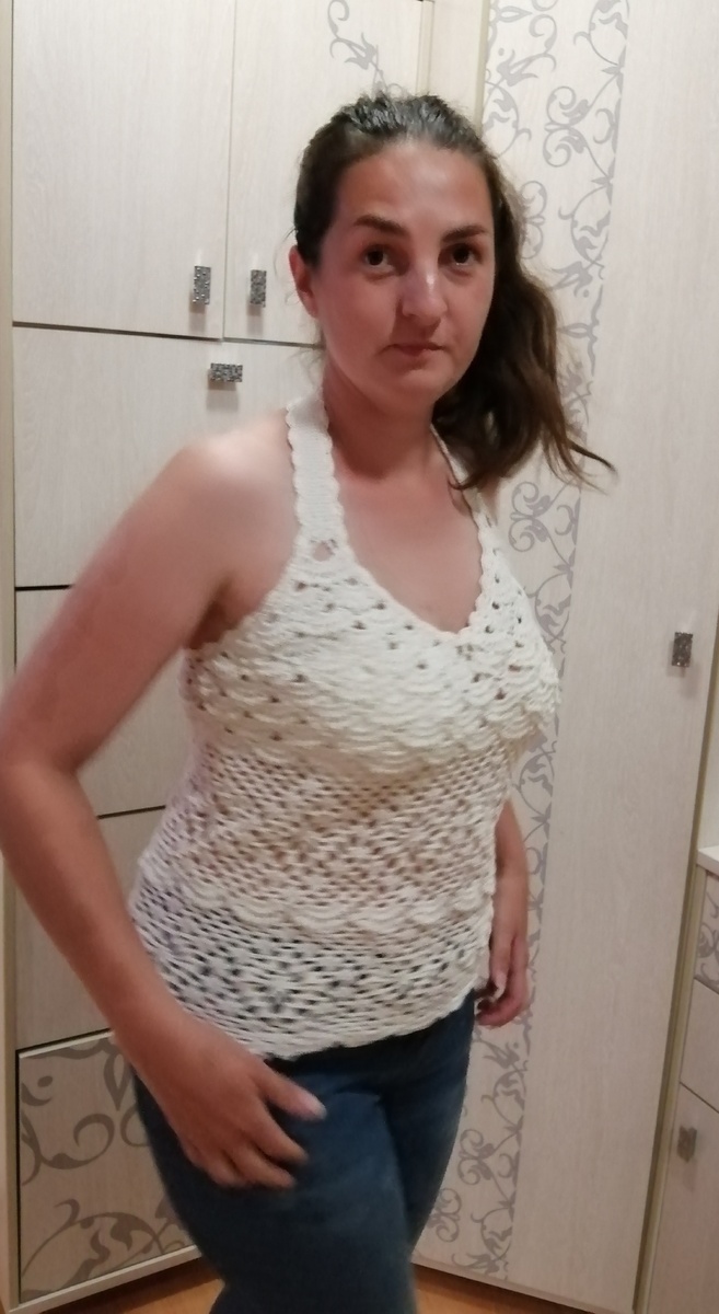 Майка крючком