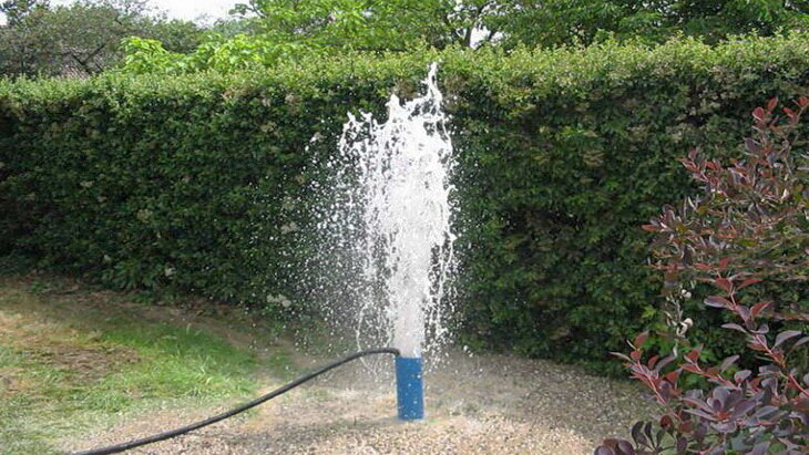 скважина на участке загородного дома