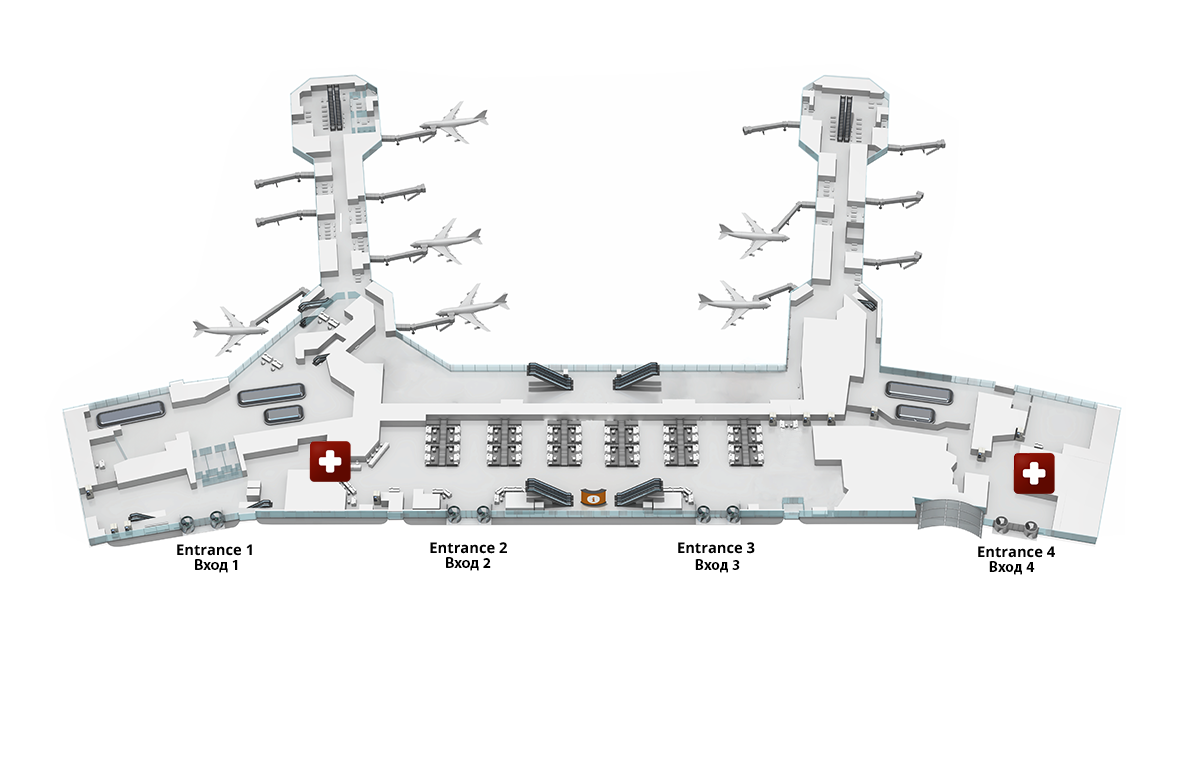 Где в аэропорту распечатать. Схема аэропорта Домодедово. Схема аэропорта Домодедово 1 этаж. Домодедово терминал 2 схема расположения. Аэропорт Домодедово терминал 1.