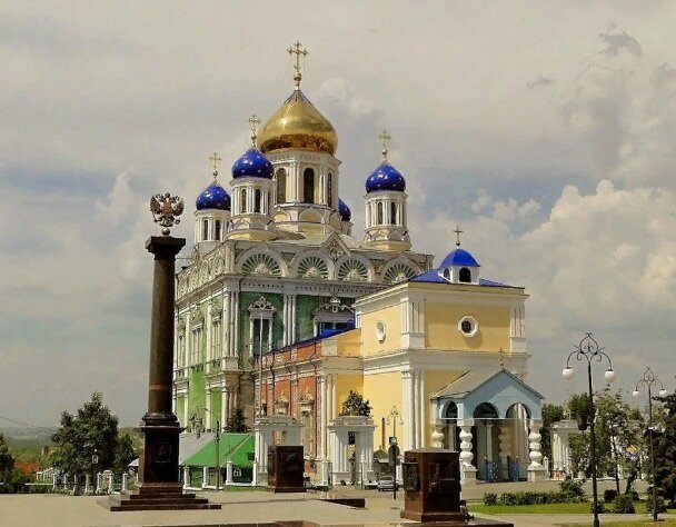 Свято - Вознесенский кафедральный собор. 399770 Липецкая область, г. Елец, Красная площадь. д.№1