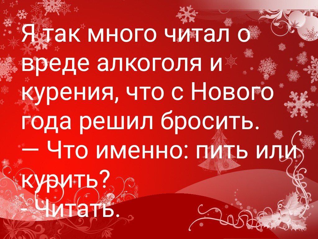 Новогодние анекдоты, про Новый год