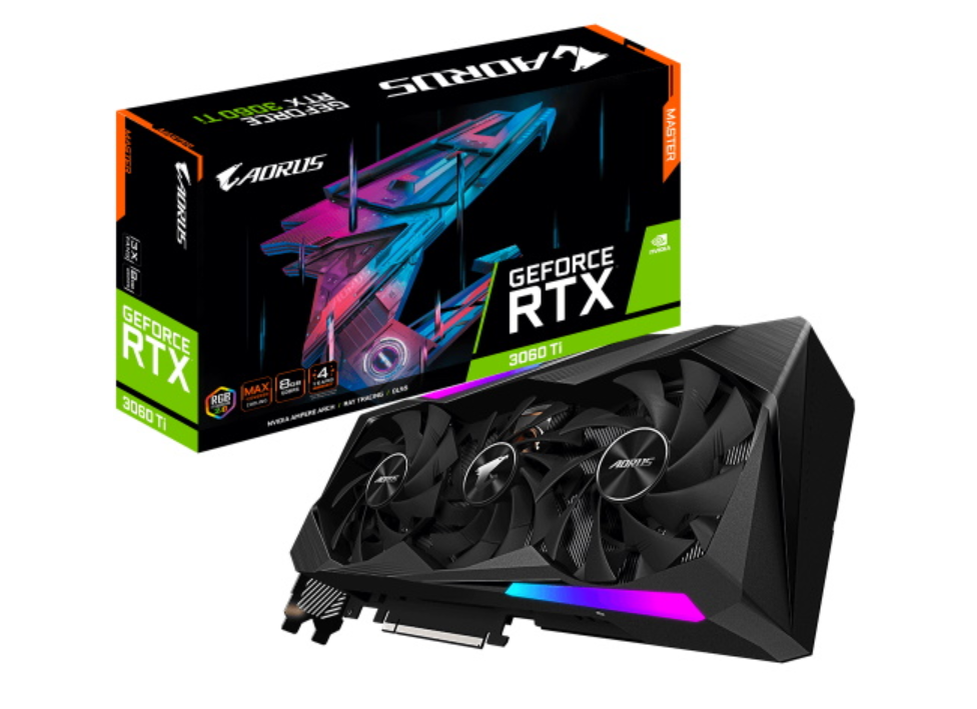 GIGABYTE GeForce RTX 3060 Ti AORUS Master 
