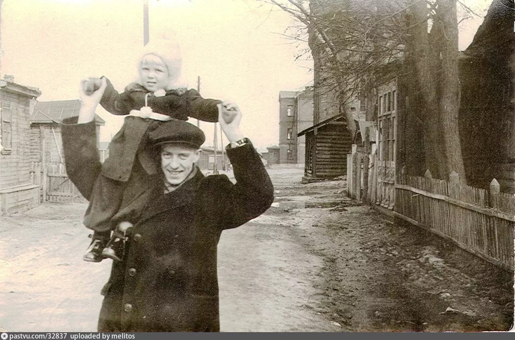 Конторская улица, 1955-1956 г. Из личного архива О. Дроздовой.