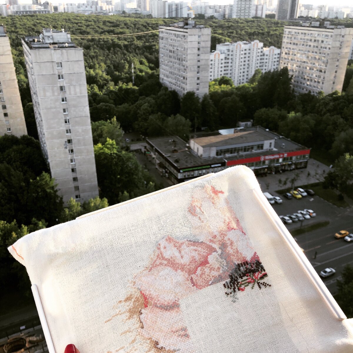 Фото автора статьи. Lanarte Белый мак. 
