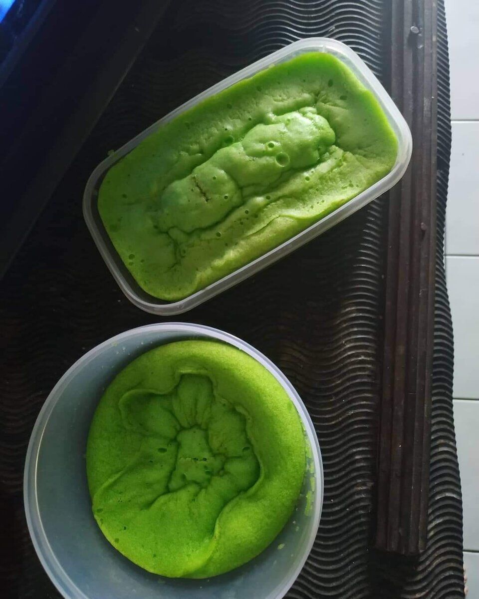Круглый по какой-то причине не поднялся, но на вкус это не повлияло.