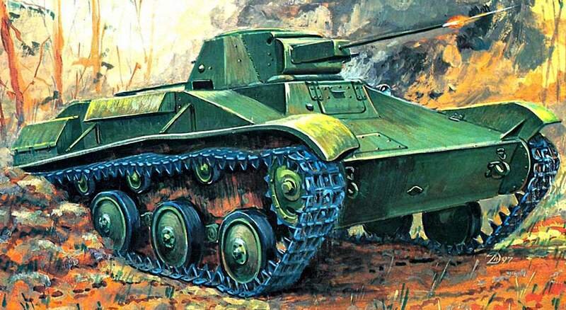 Т-60 в атаке