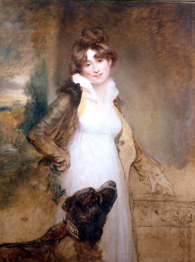 Портрет неизвестной. (незаконченная картина)