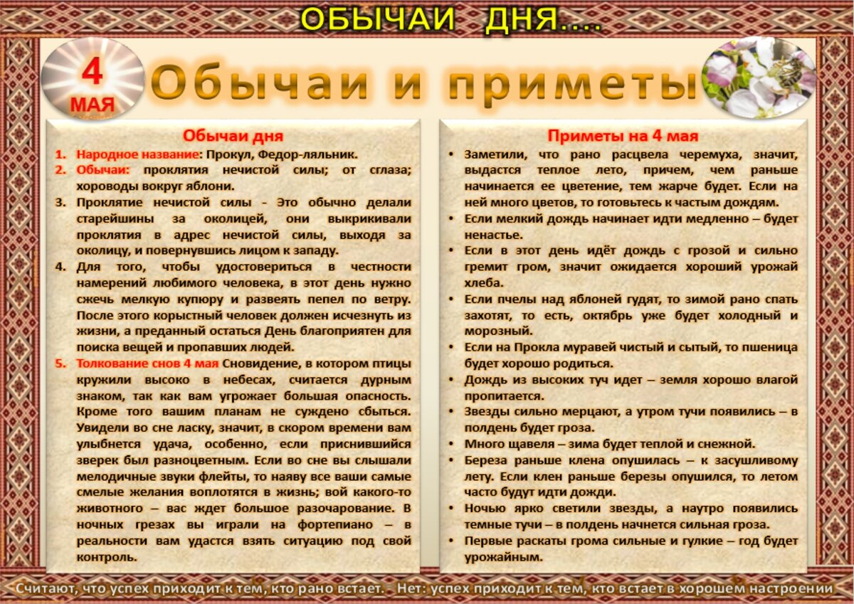 Сегодня праздник приметы что делать. 16 Мая 24г.обычаи, приметы..