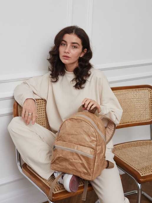 Ranzel / Рюкзак Латифа Крафт/Рюкзак женский/Рюкзак спортивный/Рюкзак молодежный/школьный/Подарок женщине