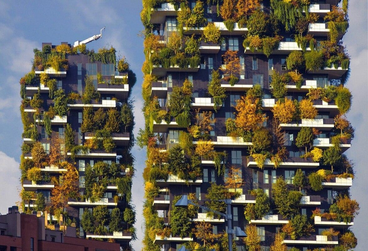 Жилой комплекс «вертикальный лес», Милан, Италия
