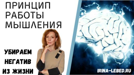 МЕХАНИЗМ РАБОТЫ НАШЕГО МЫШЛЕНИЯ - психолог Ирина Лебедь