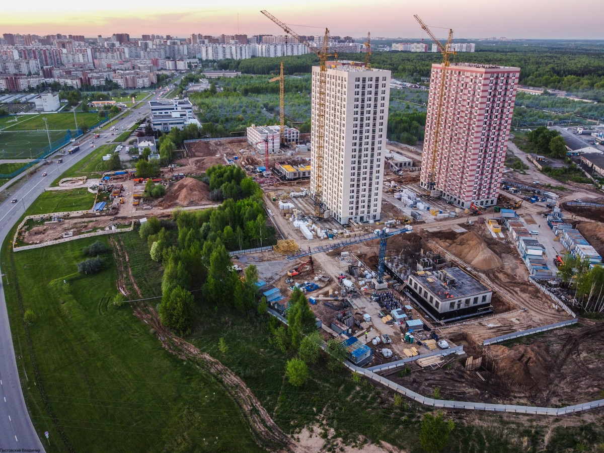 Новый микрорайон в Косино-Ухтомском на Салтыковской улице | Кожухово в  фотографиях | Дзен