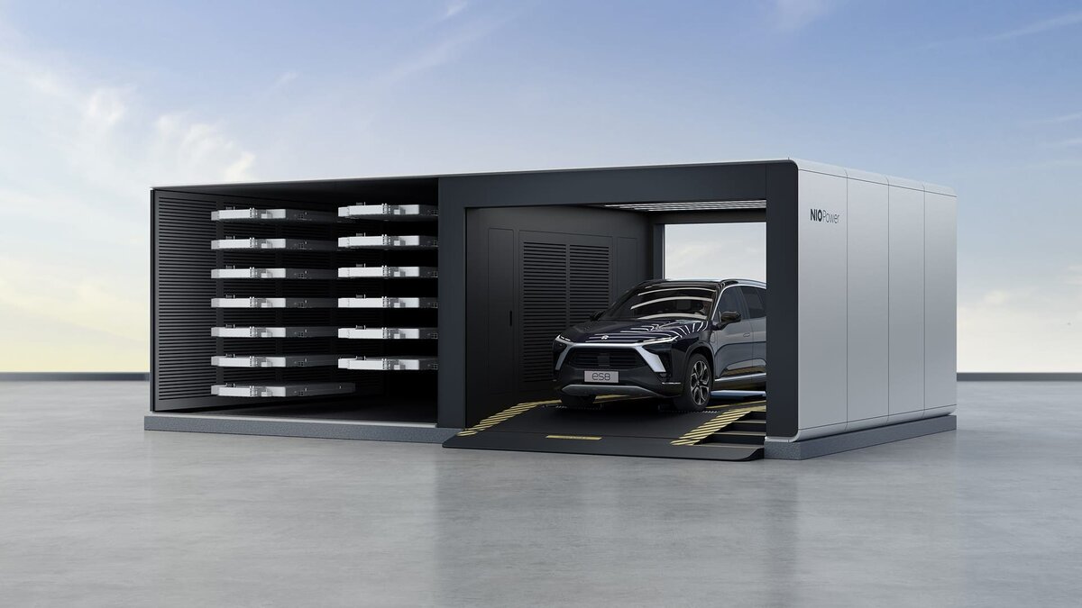 Nio Battery Swap Station 2.0