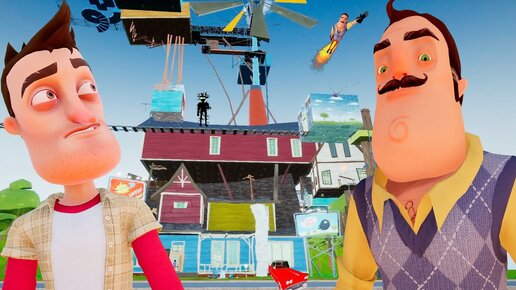 ШОУ ПРИВЕТ СОСЕД!ОГРОМНЫЙ НОВЫЙ ДОМ!НЕ ПРЕКРАССНАЯ ДИЧЬ!ИГРА HELLO NEIGHBOR 2 MOD KIT ПРОХОЖДЕНИЕ!