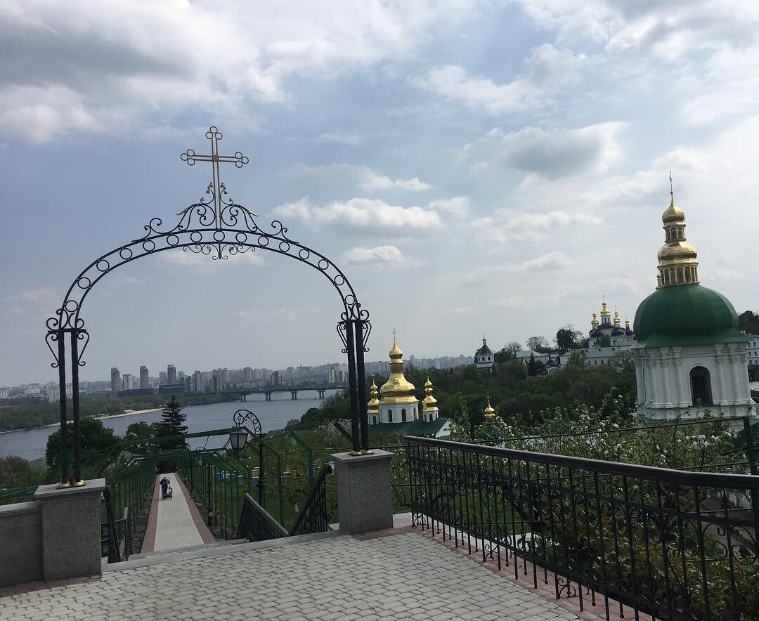 Киево-Печерская лавра. Фото сделано автором.