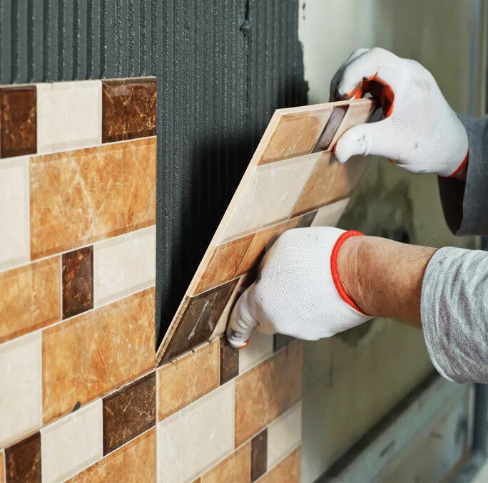 Укладка плитки!