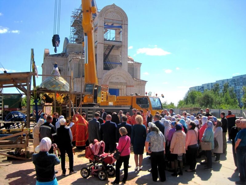 Фото прихода храма Св. Архангела Михаила Новополоцка