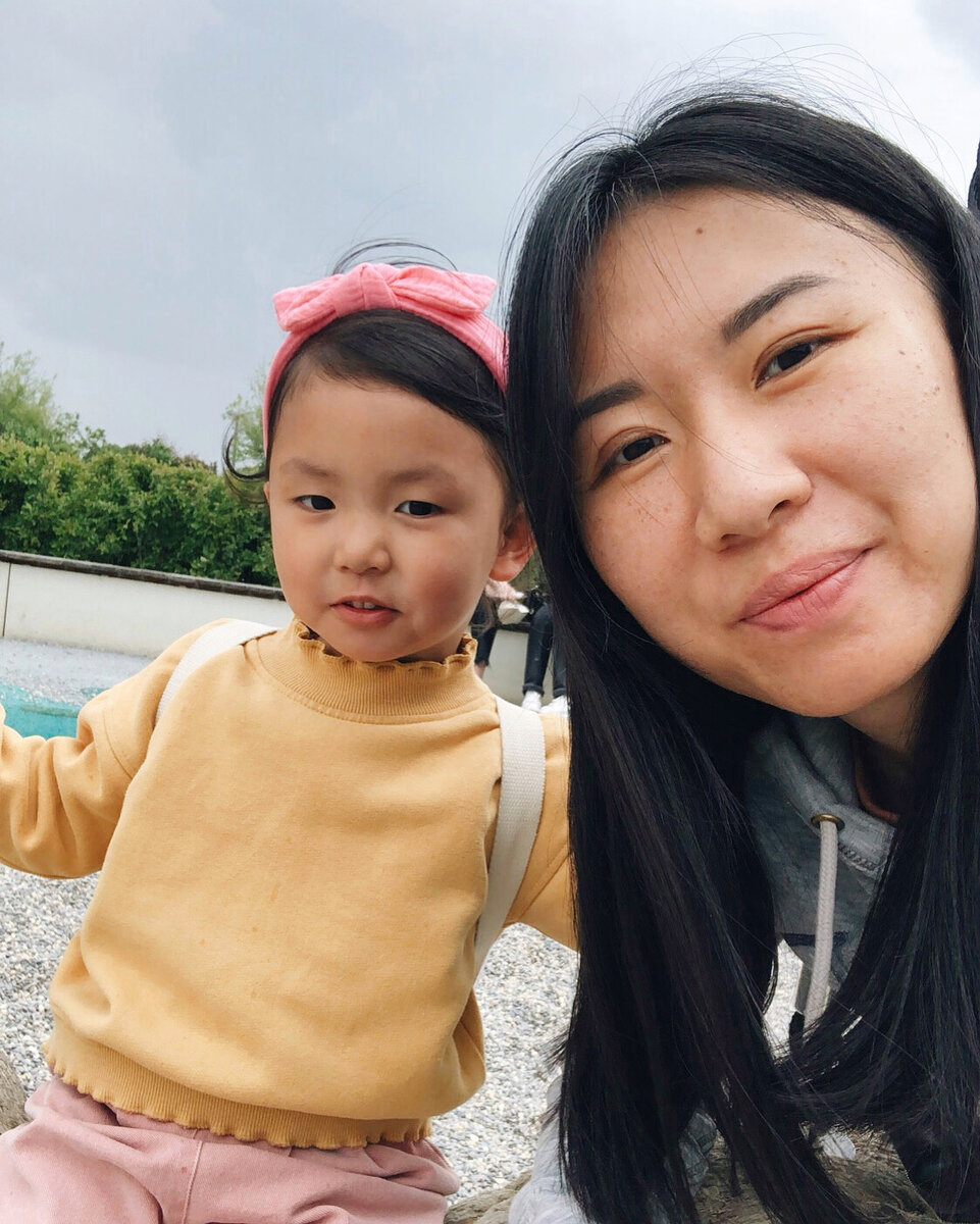 Лея и мама Элина