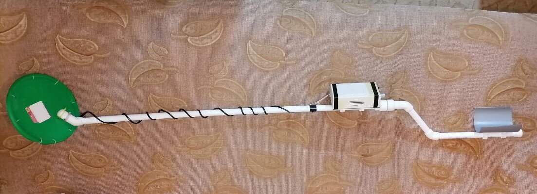 Металлоискатель в сборе