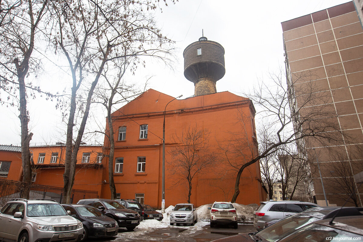 Водонапорная башня на Волочаевской улице. Москва. Фото автора статьи