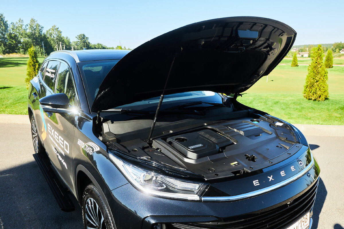 EXEED TXL 2.0 идёт на обгон на несколько порядков увереннее! 