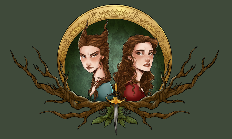 Любительский арт от фанатов: Джуд и Тарин