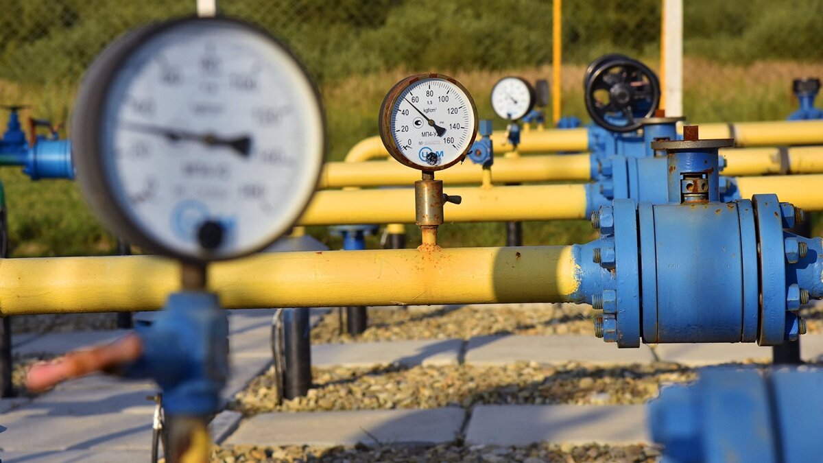    Комплекс подготовки экспортного газа на Украине© РИА Новости . Стрингер