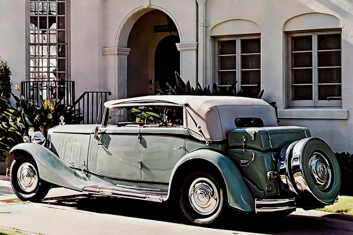    Maybach Zeppelin DS7 Cabriolet, 1930 год